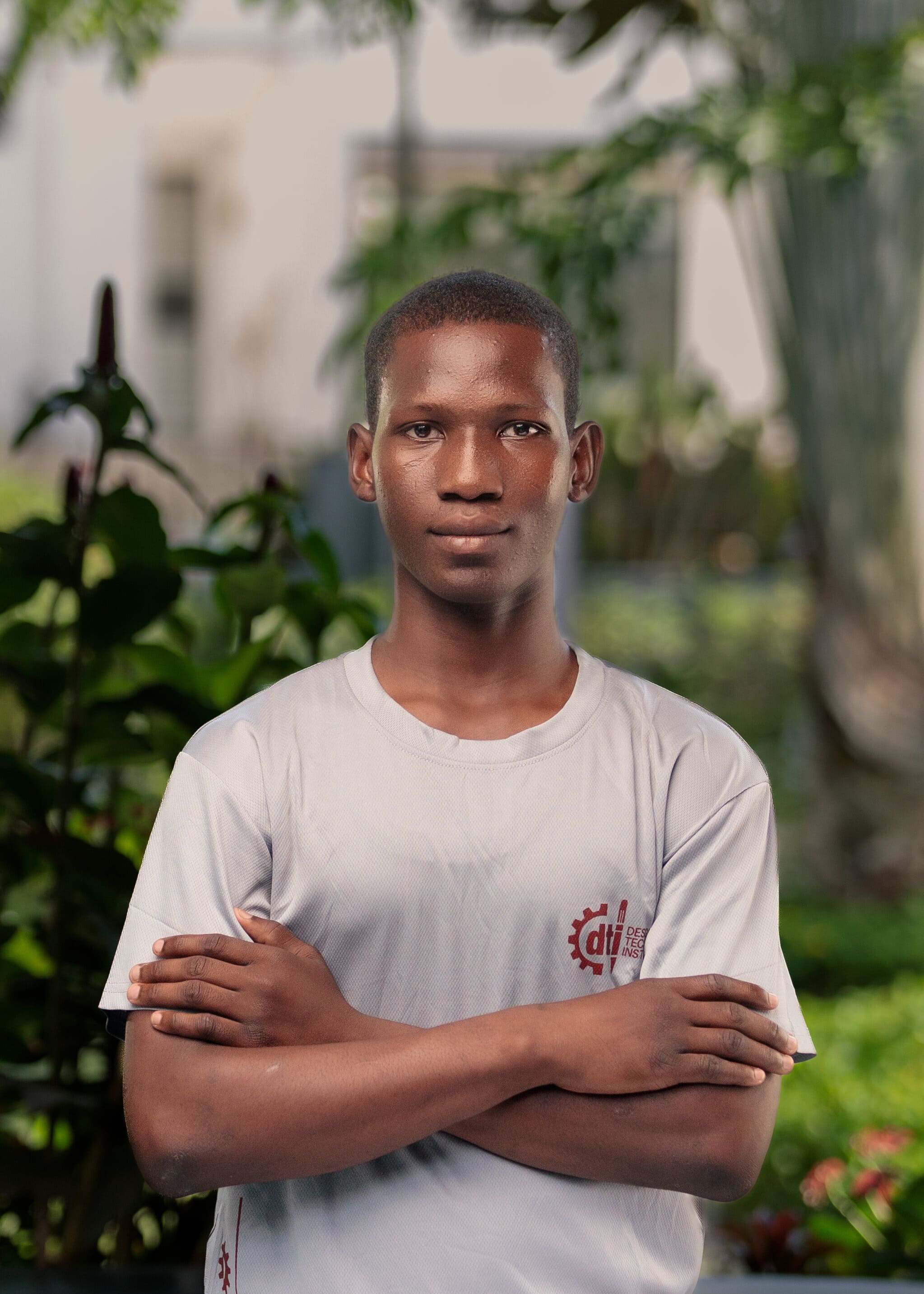 Portrait of Ziyaad Labaran, junior web developer in Ghana